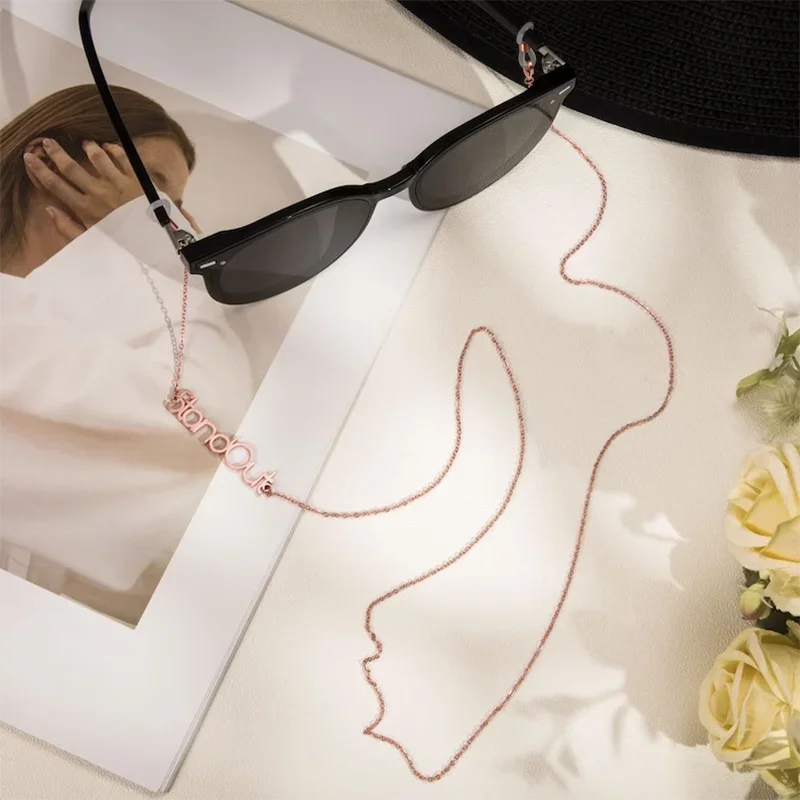 Catenella personalizzata per occhiali con nome